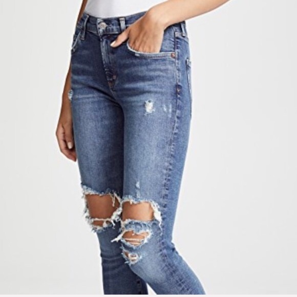 Agolde Denim - Agolde Sophie Distressed Jeans